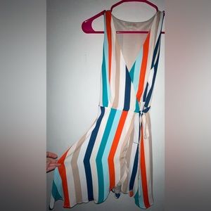 Colorful Striped Dress